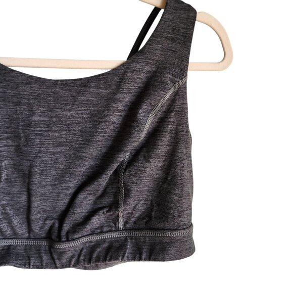 Torrid Sports Bra 2 2XL XXL Gray Grey Pullover Wireless Cross Back Bralette - Picture 3 of 7